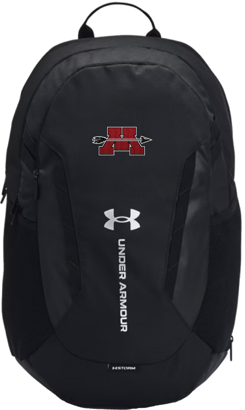 Mercer Arrows UA Hustle 6.0 Team Backpack