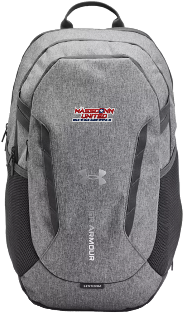 Mass Conn United UA Hustle 6.0 Team Backpack