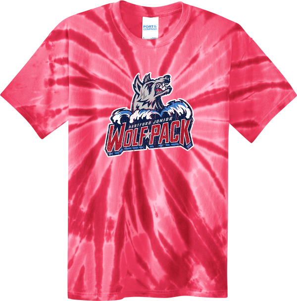 Hartford Jr. Wolfpack Youth Tie-Dye Tee