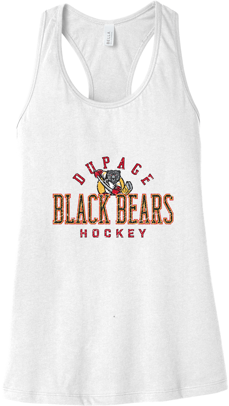 Dupage Black Bears Womens Jersey Racerback Tank