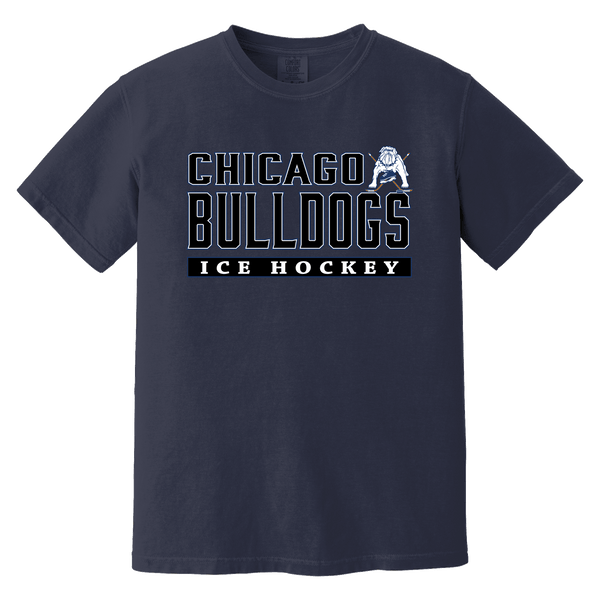 Chicago Bulldogs Heavyweight Ring Spun Tee