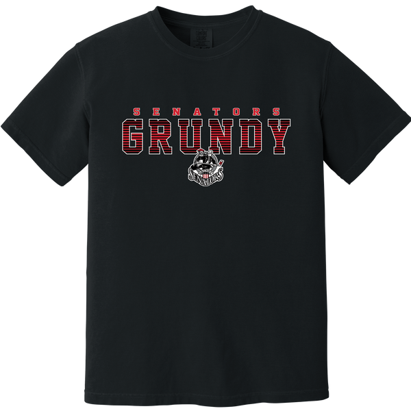 Grundy Senators Heavyweight Ring Spun Tee