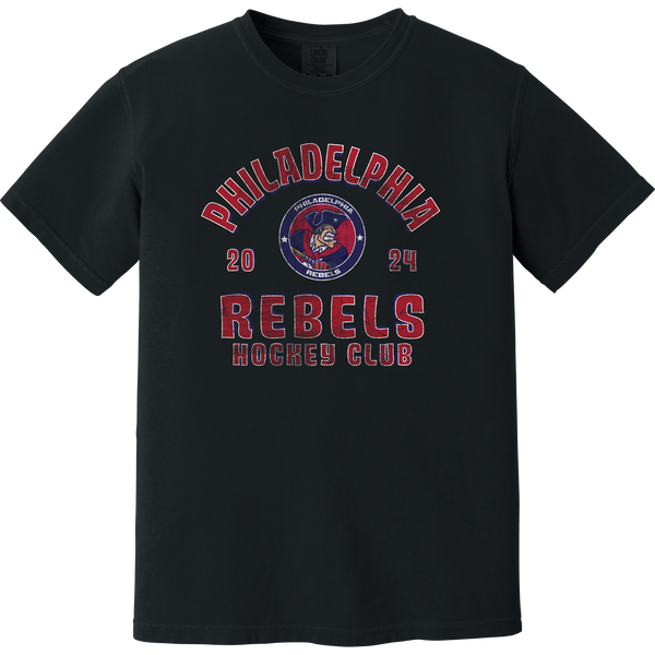 Philadelphia Rebels Heavyweight Ring Spun Tee