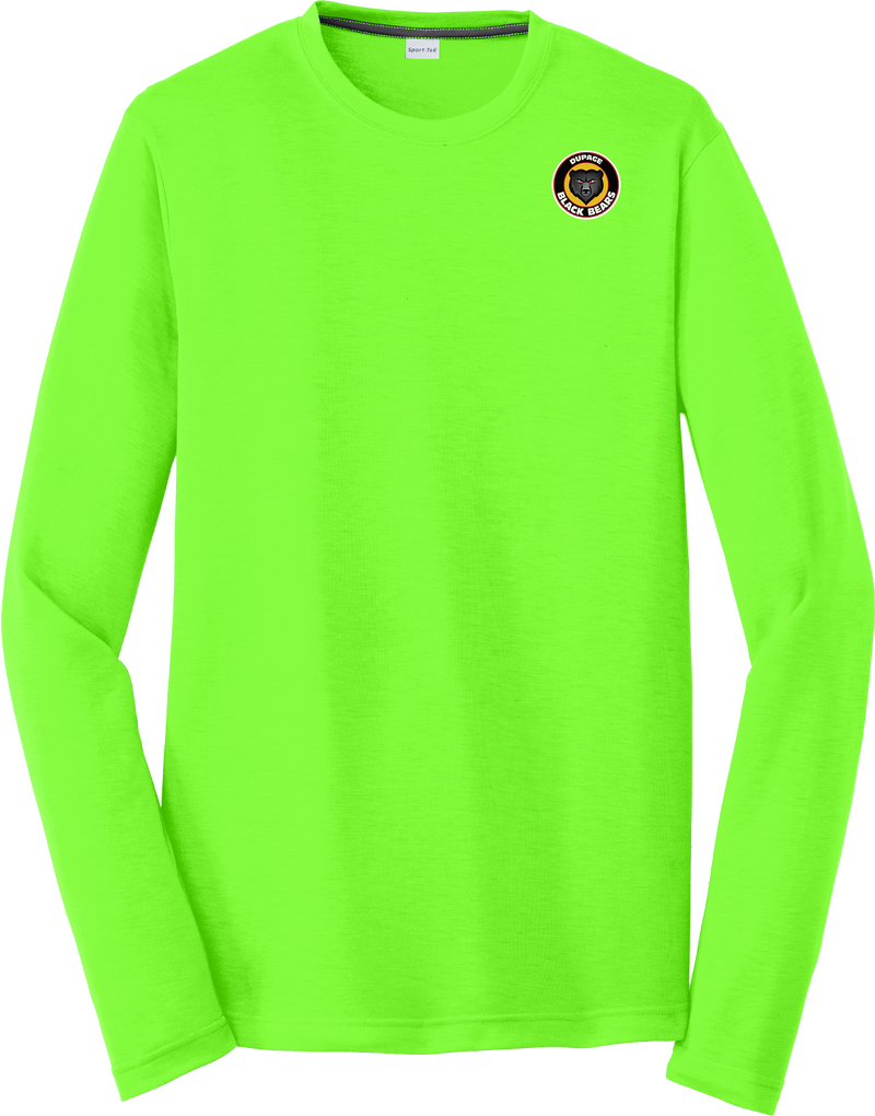 Dupage Black Bears Long Sleeve PosiCharge Competitor Cotton Touch Tee