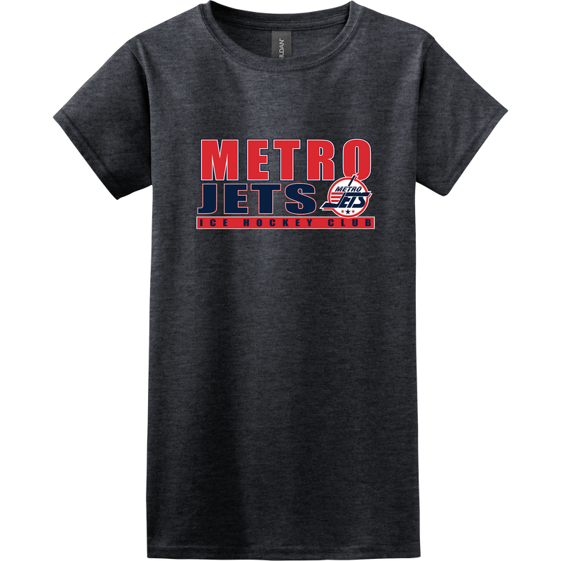 Metro Jets Softstyle Ladies T-Shirt