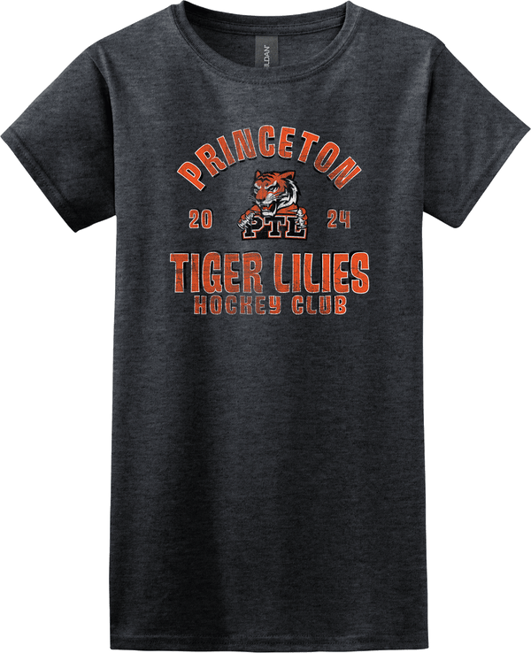 Princeton Tiger Lilies Softstyle Ladies' T-Shirt