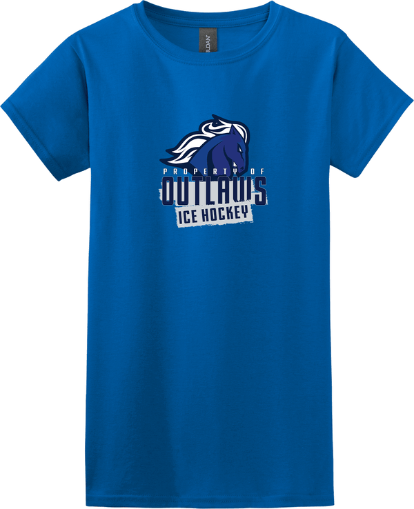 Brandywine Outlaws Softstyle Ladies' T-Shirt