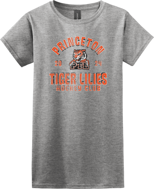 Princeton Tiger Lilies Softstyle Ladies' T-Shirt