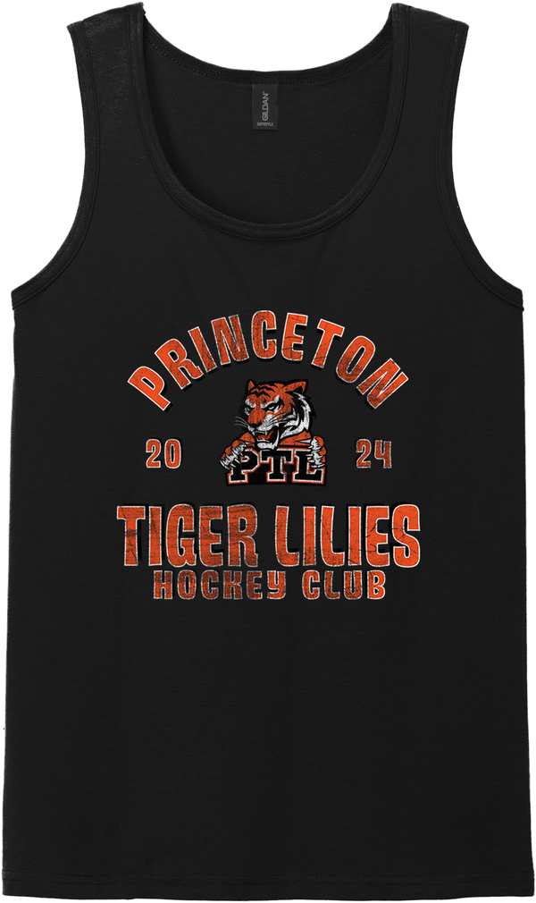 Princeton Tiger Lilies Softstyle Tank Top