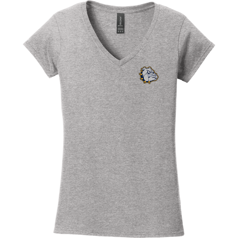 Chelsea Bulldogs Softstyle Ladies Fit V-Neck T-Shirt