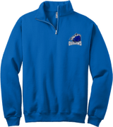 Brandywine Outlaws NuBlend 1/4-Zip Cadet Collar Sweatshirt