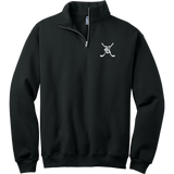 Randolph Middle School NuBlend 1/4-Zip Cadet Collar Sweatshirt