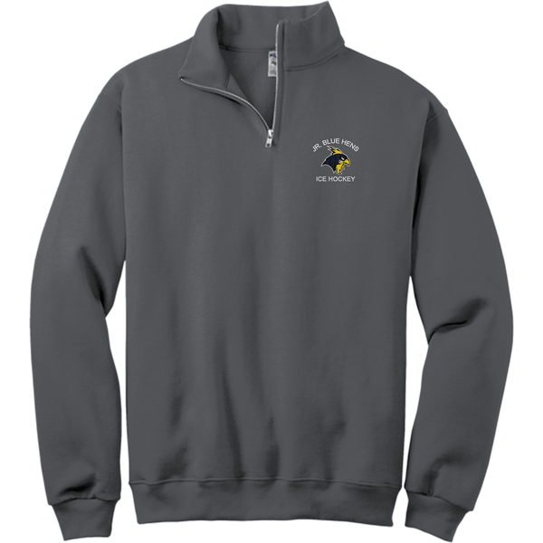 Delaware Jr. Blue Hens NuBlend 1/4-Zip Cadet Collar Sweatshirt