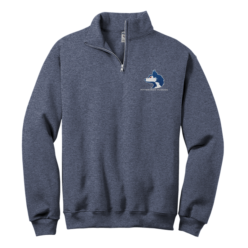 Pittsburgh Huskies NuBlend 1/4-Zip Cadet Collar Sweatshirt