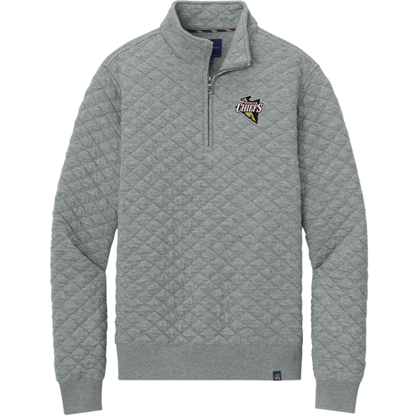 Mercer Chiefs Brooks Brothers Diamond Quilt 1/4-Zip