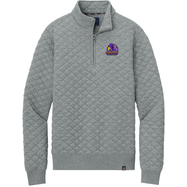 Jr. Phantoms Brooks Brothers Diamond Quilt 1/4-Zip