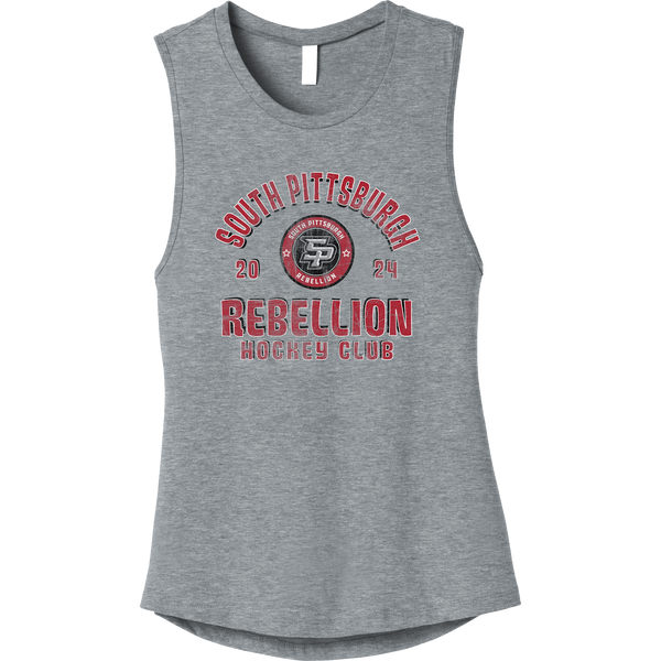 South Pittsburgh Rebellion Womens Jersey Muscle Tank