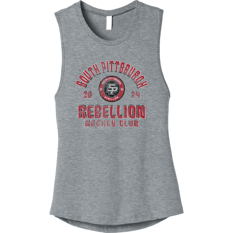 South Pittsburgh Rebellion Womens Jersey Muscle Tank