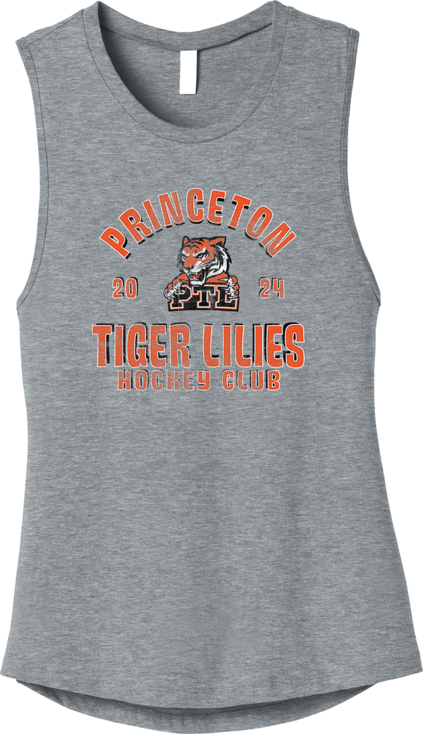 Princeton Tiger Lilies Womens Jersey Muscle Tank