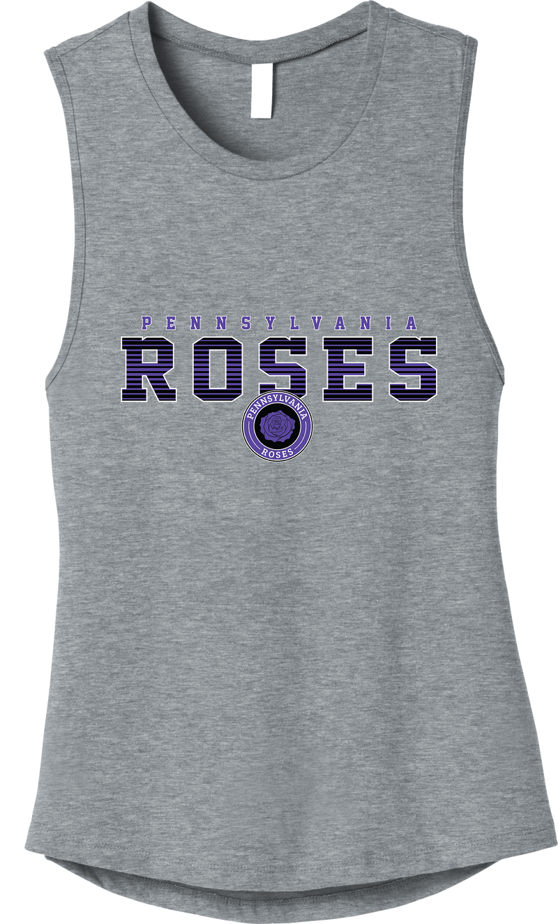 PA Roses Womens Jersey Muscle Tank