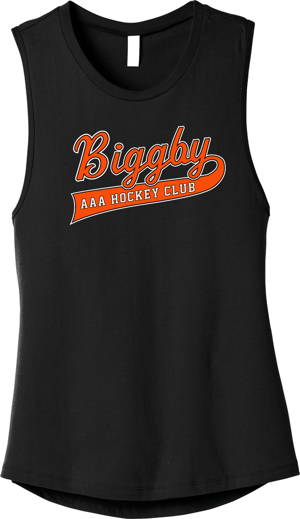 Biggby Coffee AAA Womens Jersey Muscle Tank