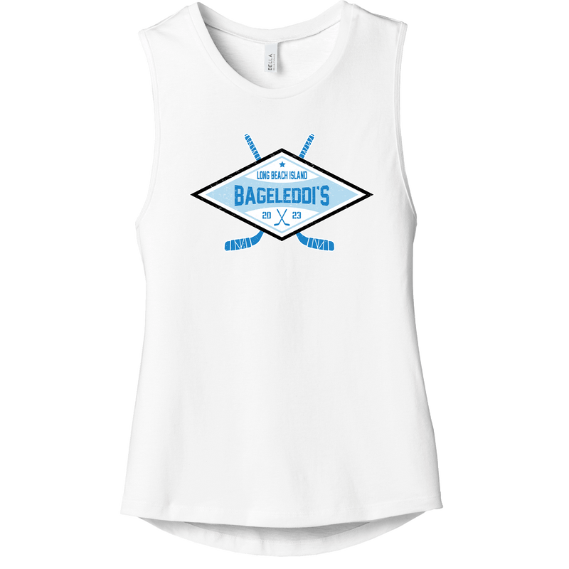 BagelEddi's Womens Jersey Muscle Tank