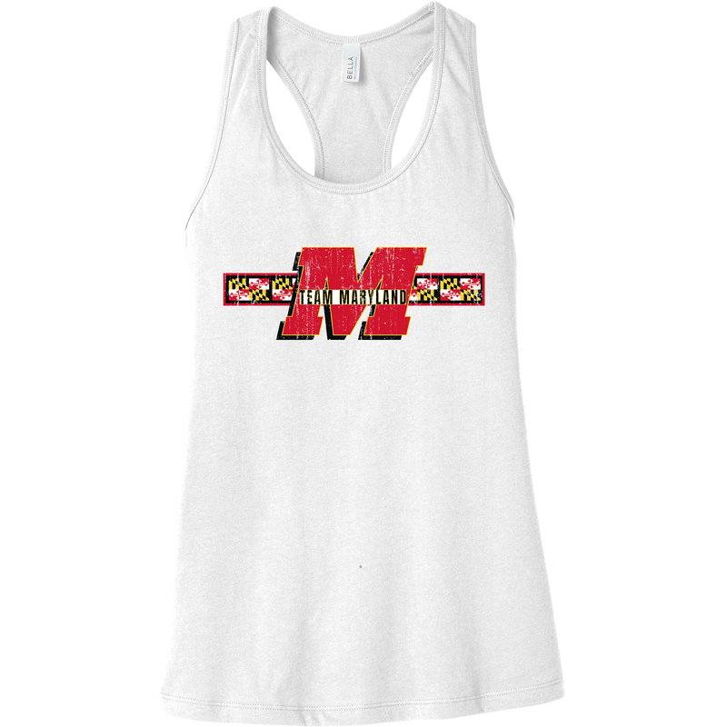 Team Maryland Womens Jersey Racerback Tank