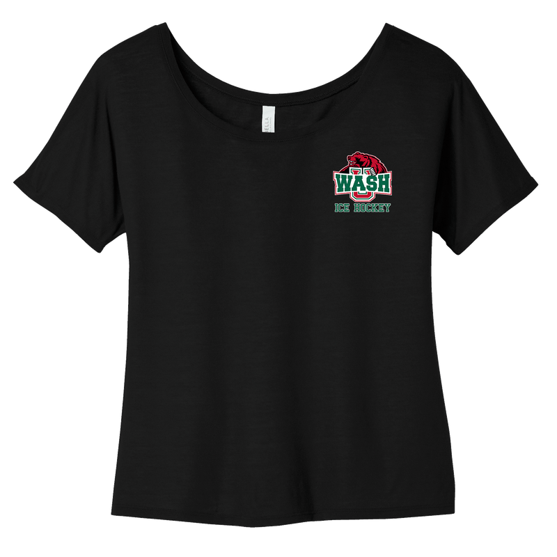 Wash U Womens Slouchy Tee