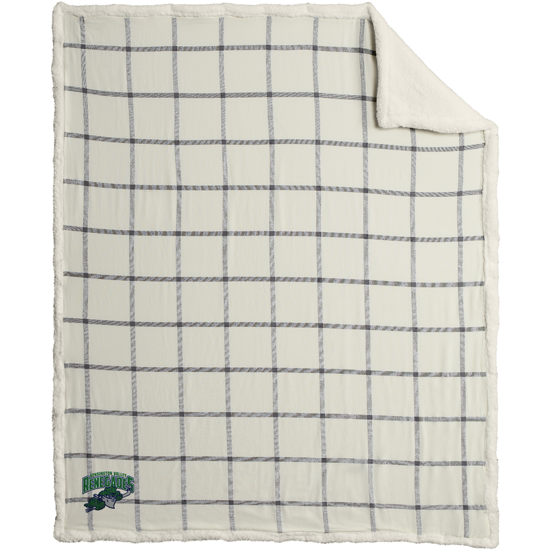 Kensington Valley Renegades Flannel Sherpa Blanket