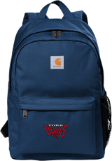 York Devils Carhartt Canvas Backpack