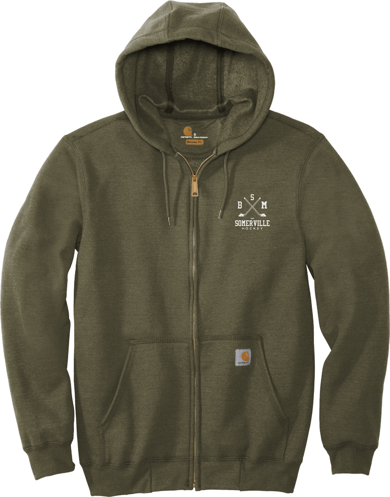 BSM Somerville Carhartt Midweight Hooded Zip-Front Sweatshirt