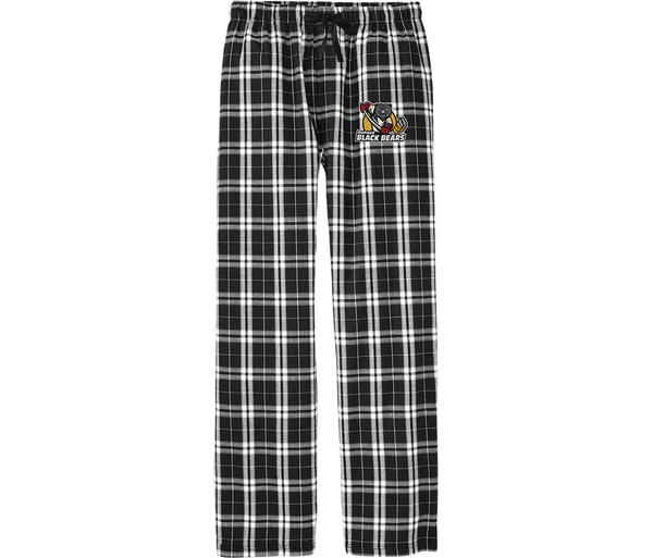 Dupage Black Bears Flannel Plaid Pant