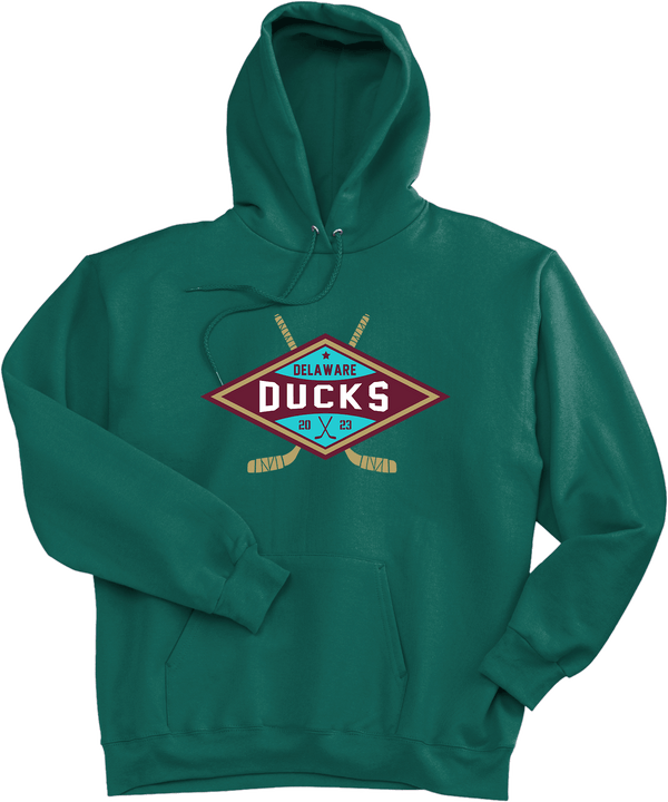 Delaware Ducks Ultimate Cotton - Pullover Hooded Sweatshirt