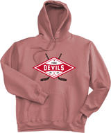 York Devils Ultimate Cotton - Pullover Hooded Sweatshirt