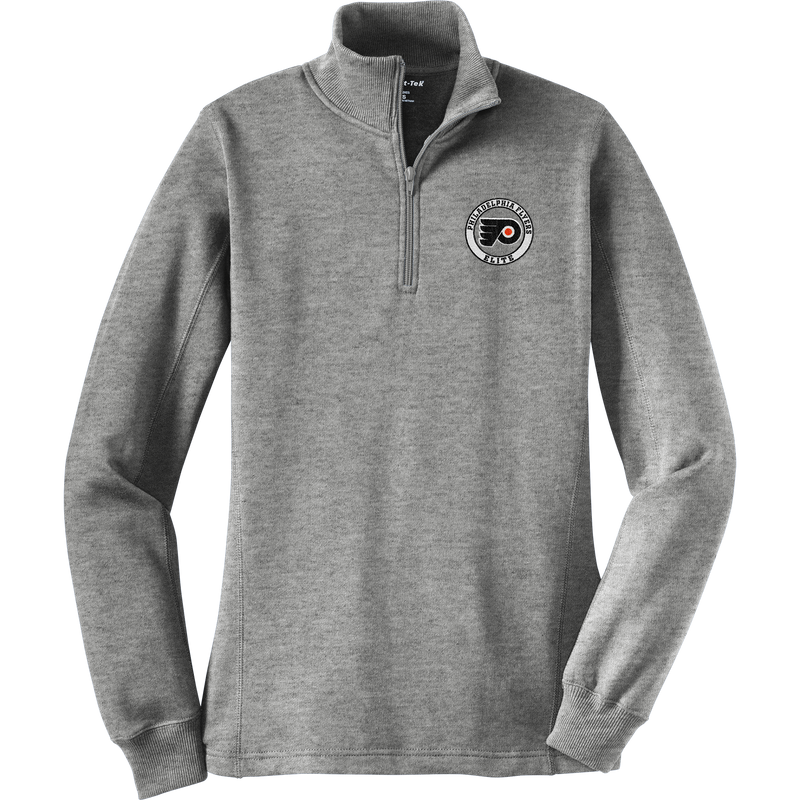 Philadelphia Flyers Elite Ladies 1/4-Zip Sweatshirt