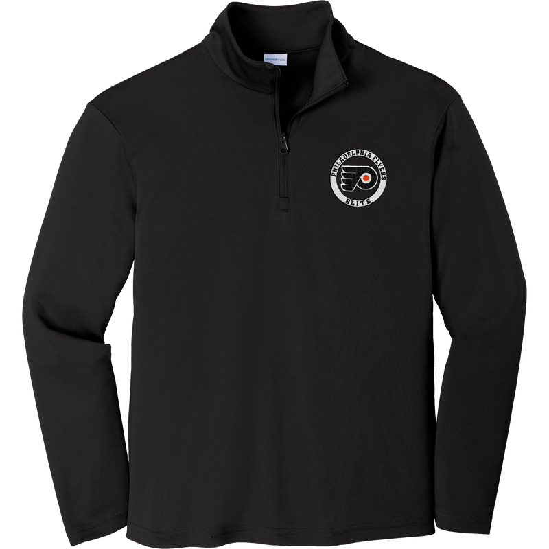 Philadelphia Flyers Elite Youth PosiCharge Competitor 1/4-Zip Pullover