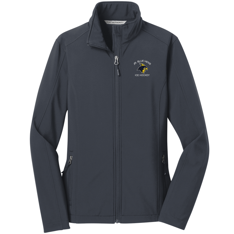 Delaware Jr. Blue Hens Ladies Core Soft Shell Jacket