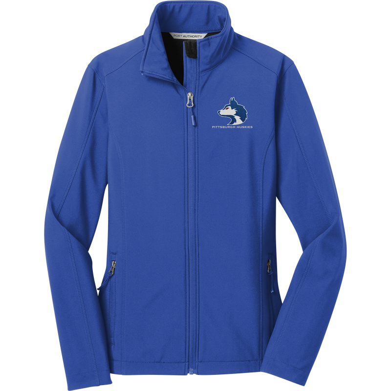 Pittsburgh Huskies Ladies Core Soft Shell Jacket