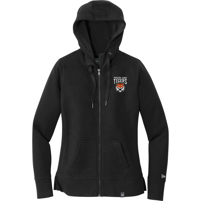 Princeton Jr. Tigers New Era Ladies French Terry Full-Zip Hoodie