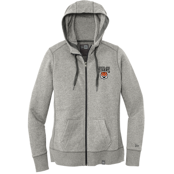 Princeton Jr. Tigers New Era Ladies French Terry Full-Zip Hoodie