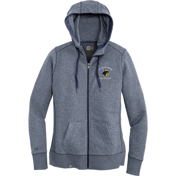 Delaware Jr. Blue Hens New Era Ladies French Terry Full-Zip Hoodie