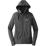 Kensington Valley Rebels New Era Ladies Tri-Blend Fleece Full-Zip Hoodie