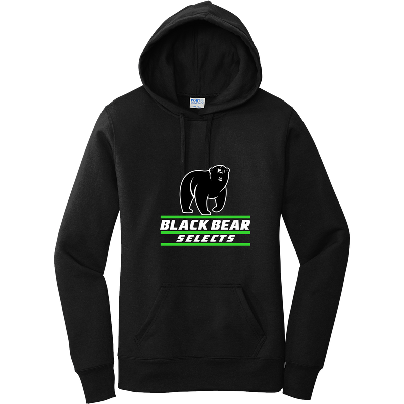 Black Bear Selects Women's Core Fleece Pullover Hooded Sweatshirt