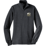 HVM Bulldogs Ladies 1/4-Zip Sweatshirt