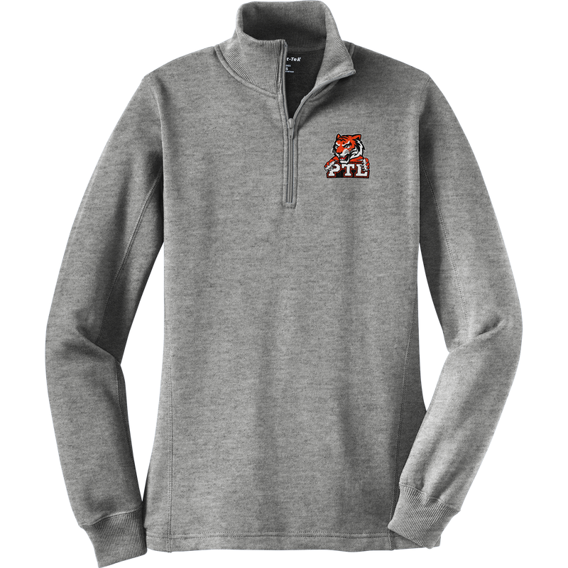 Princeton Tiger Lilies Ladies 1/4-Zip Sweatshirt