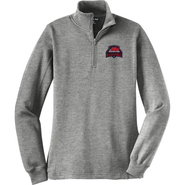 Philadelphia Resistance Ladies 1/4-Zip Sweatshirt