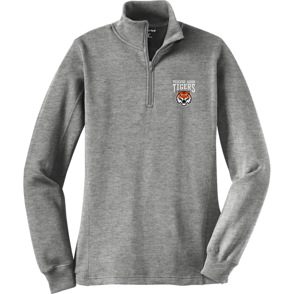 Princeton Jr. Tigers Ladies 1/4-Zip Sweatshirt