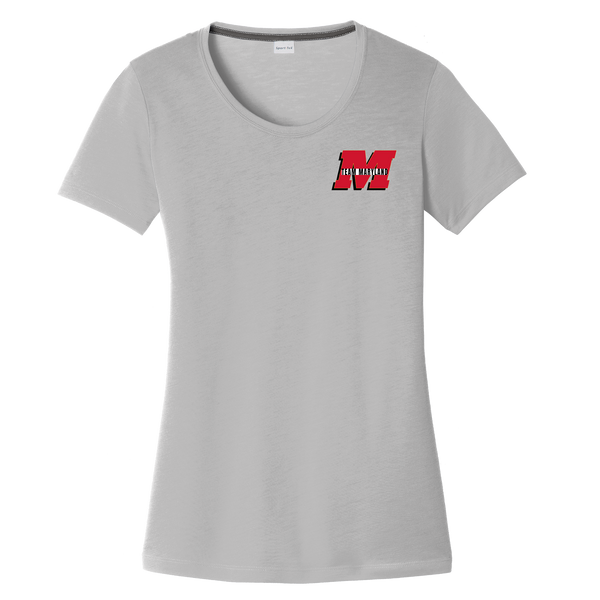Team Maryland Ladies PosiCharge Competitor Cotton Touch Scoop Neck Tee