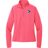 Pittsburgh Huskies Ladies Sport-Wick Stretch 1/4-Zip Pullover