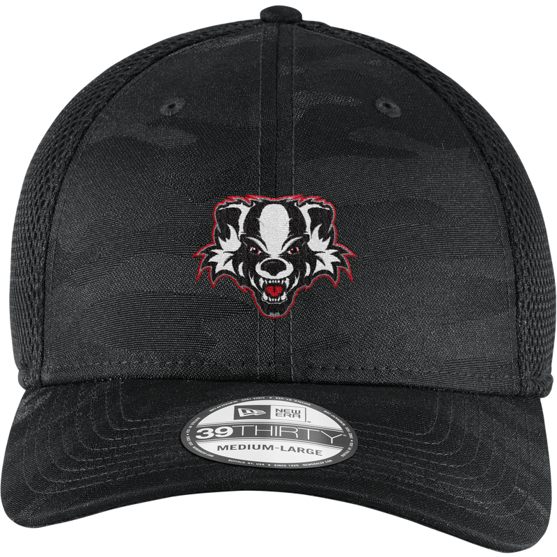 Scary Badgers New Era Tonal Camo Stretch Tech Mesh Cap